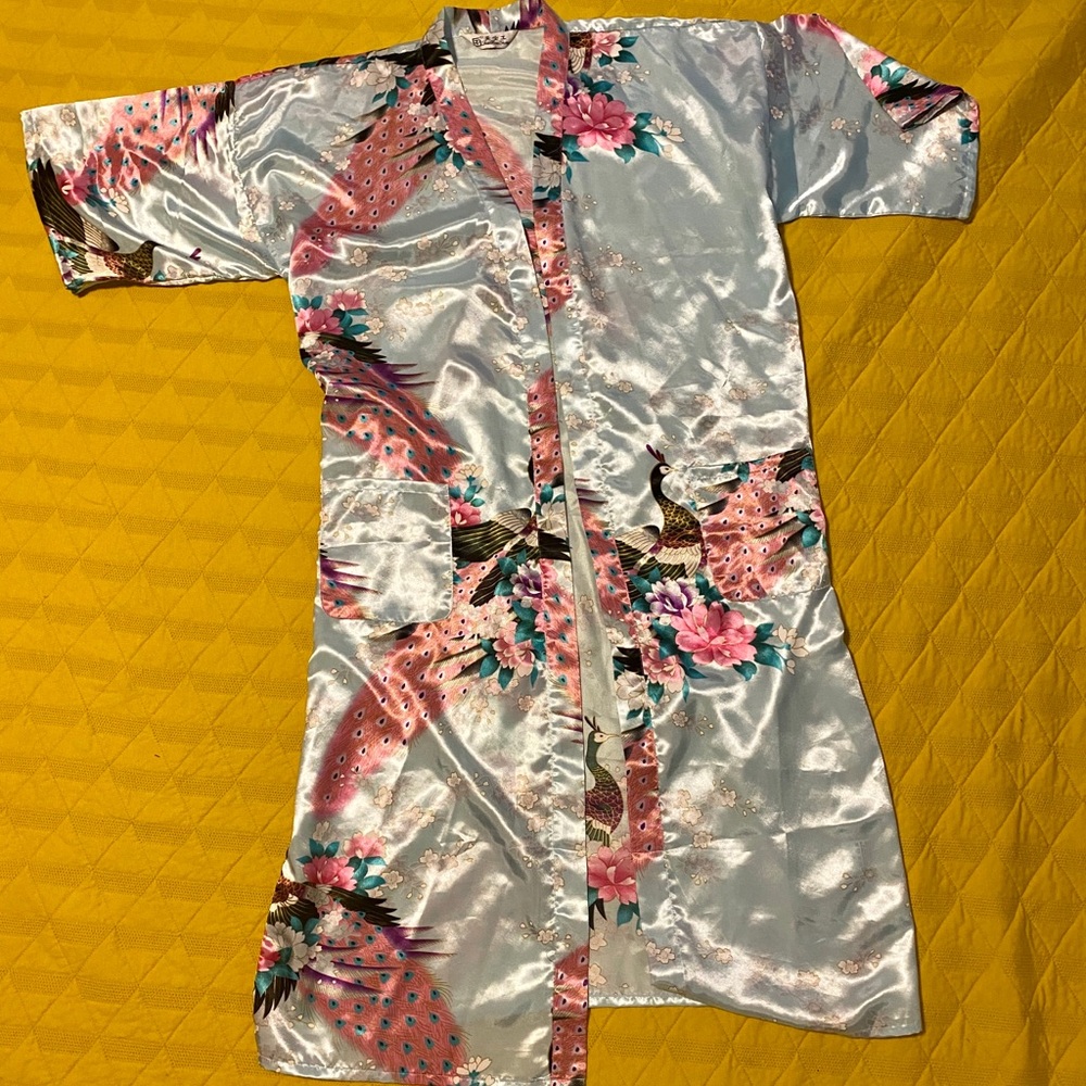 Silk robe - Picture 2 of 3